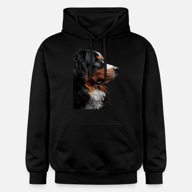 Bouvier bernois - Sweat à capuche Softstyle® Gildan Unisexe - noir