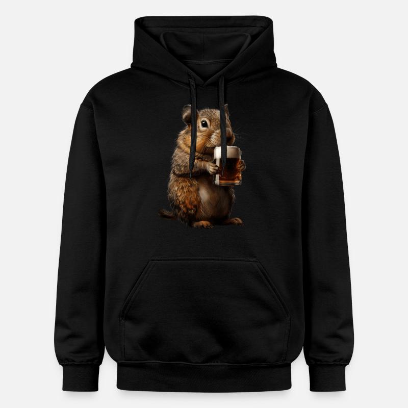 Agouti - Sweat à capuche Softstyle® Gildan Unisexe - noir