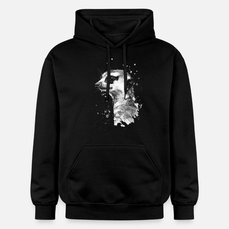 Suricate - Sweat à capuche Softstyle® Gildan Unisexe - noir