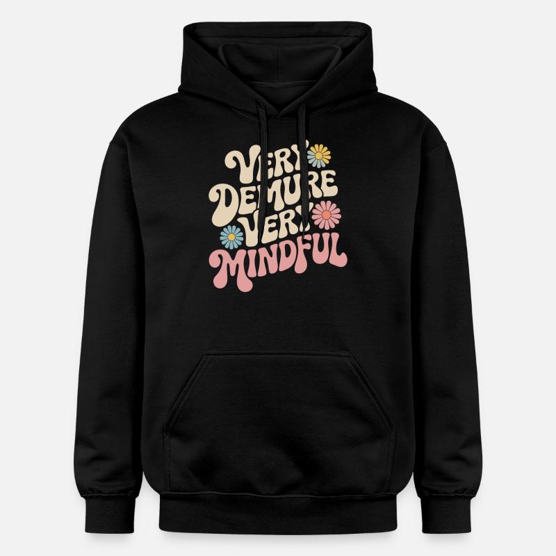 Très réservé, très attentif - Sweat à capuche Softstyle® Gildan Unisexe - noir