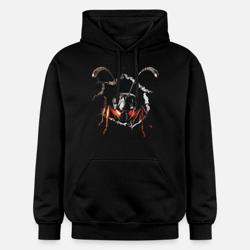 Fourmi - Sweat à capuche Softstyle® Gildan Unisexe - noir