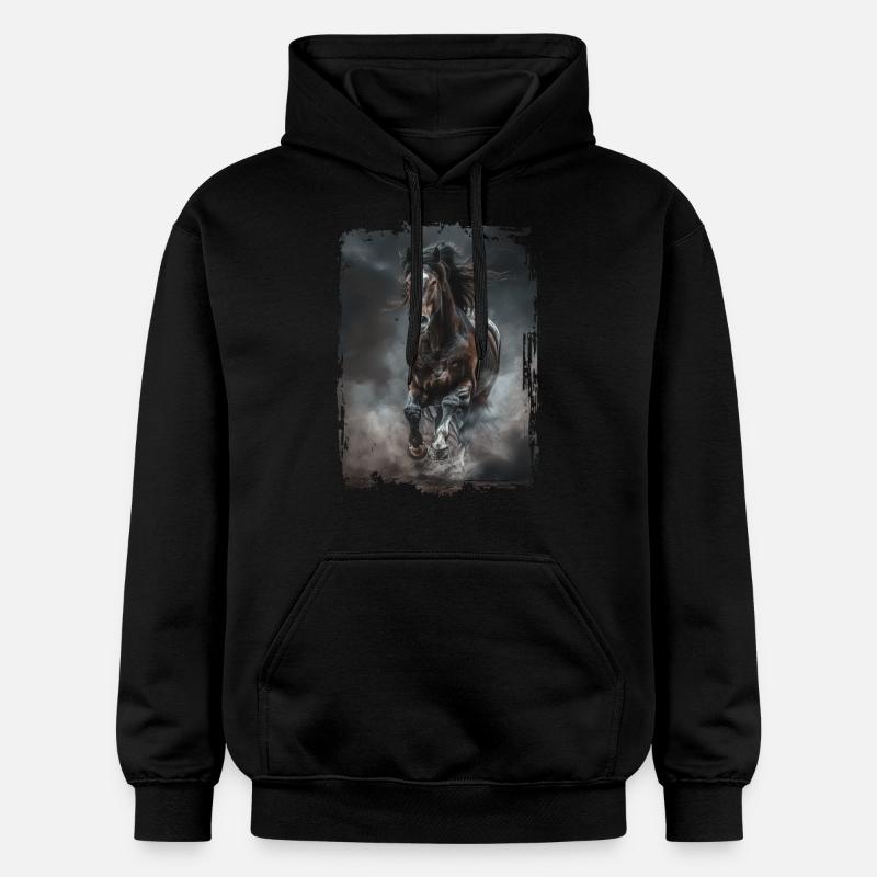 Clydesdale - Sweat à capuche Softstyle® Gildan Unisexe - noir