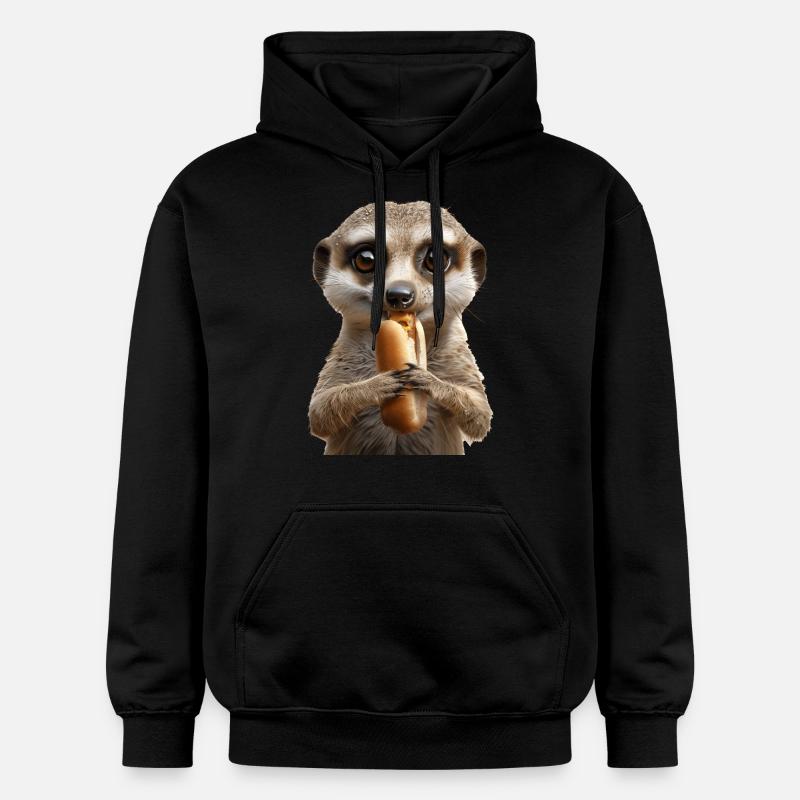 Suricate - Sweat à capuche Softstyle® Gildan Unisexe - noir