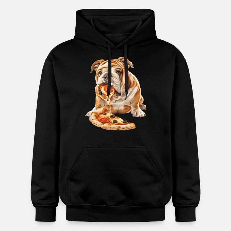 Bouledogue - Sweat à capuche Softstyle® Gildan Unisexe - noir