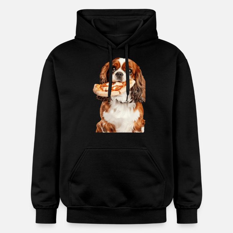 Cavalier King Spaniel - Sweat à capuche Softstyle® Gildan Unisexe - noir