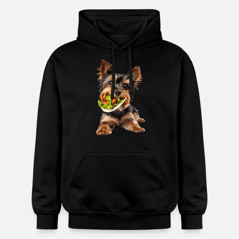 Yorkshire Terrier - Sweat à capuche Softstyle® Gildan Unisexe - noir
