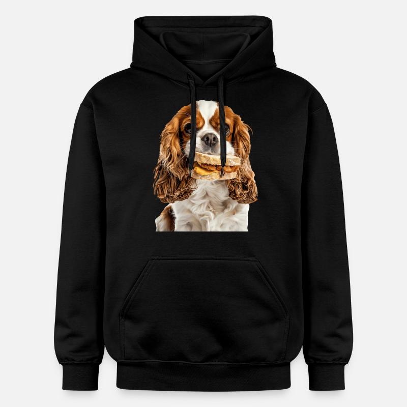 Cavalier King Spaniel - Sweat à capuche Softstyle® Gildan Unisexe - noir