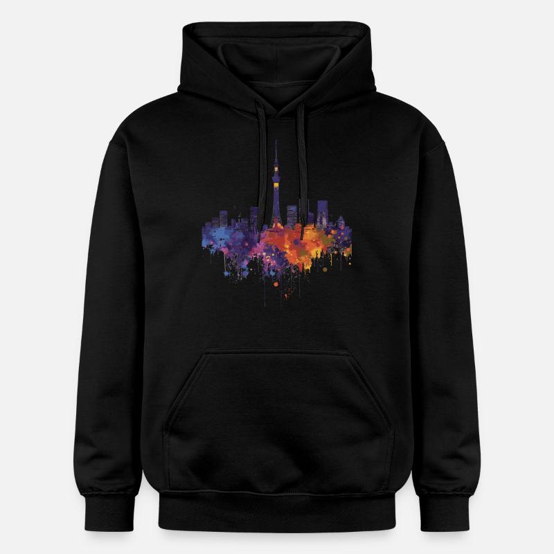 Fujieda - Sweat à capuche Softstyle® Gildan Unisexe - noir