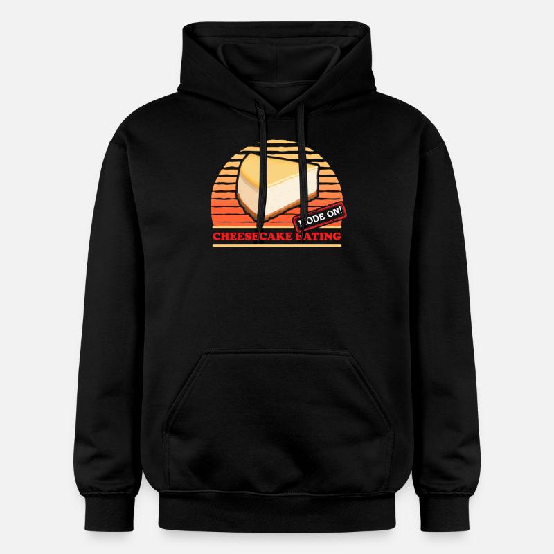 Cheesecake Cheesecake Curd Cake Cadeau - Sweat à capuche Softstyle® Gildan Unisexe - noir
