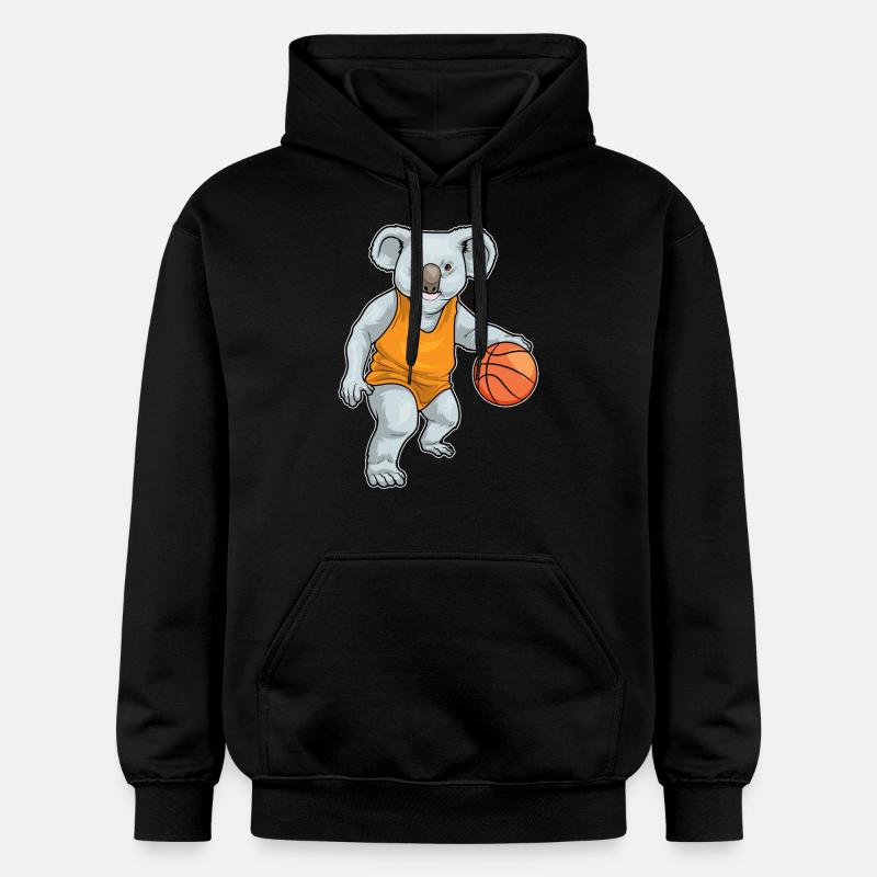 Koala Basketteur Basketteur - Sweat à capuche Softstyle® Gildan Unisexe - noir