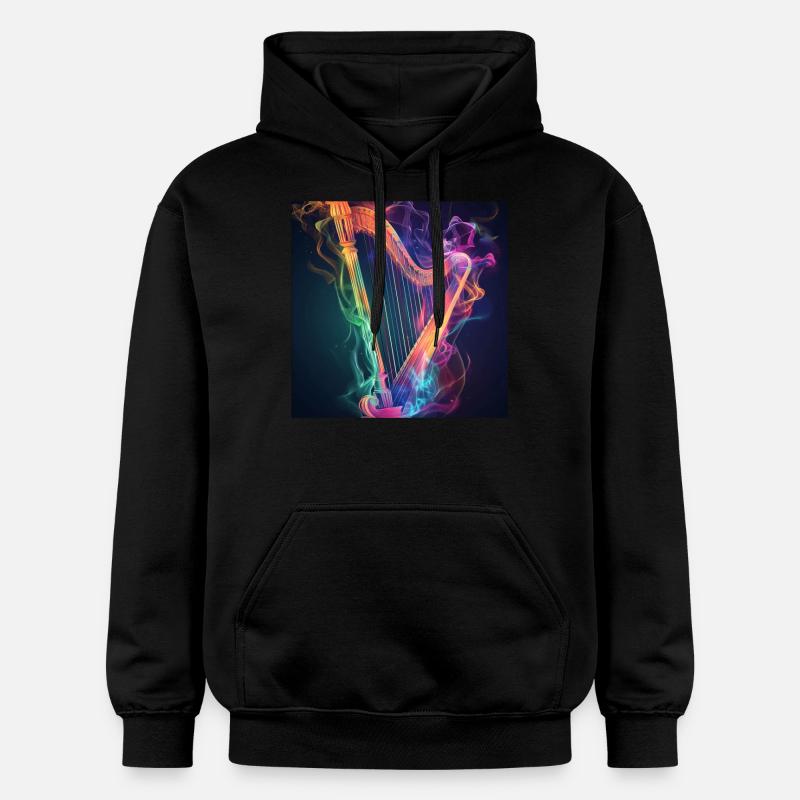 Harpe - Sweat à capuche Softstyle® Gildan Unisexe - noir