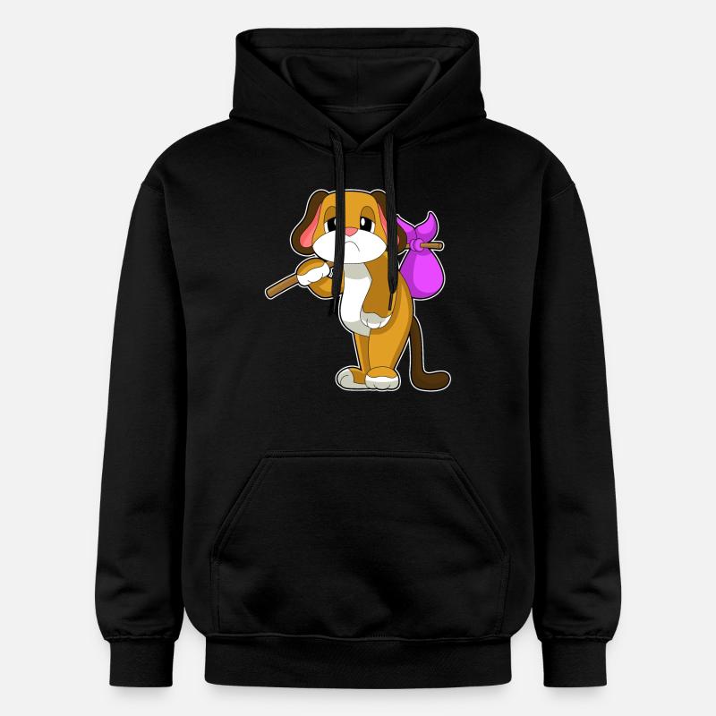 Chien sans abri - Sweat à capuche Softstyle® Gildan Unisexe - noir