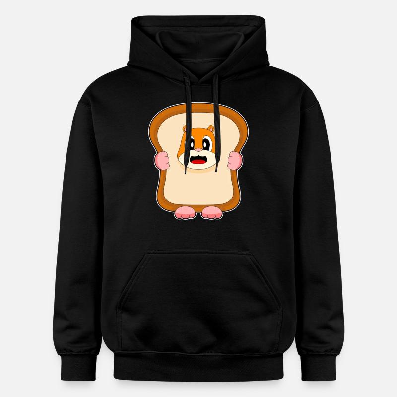 Pain de hamster - Sweat à capuche Softstyle® Gildan Unisexe - noir