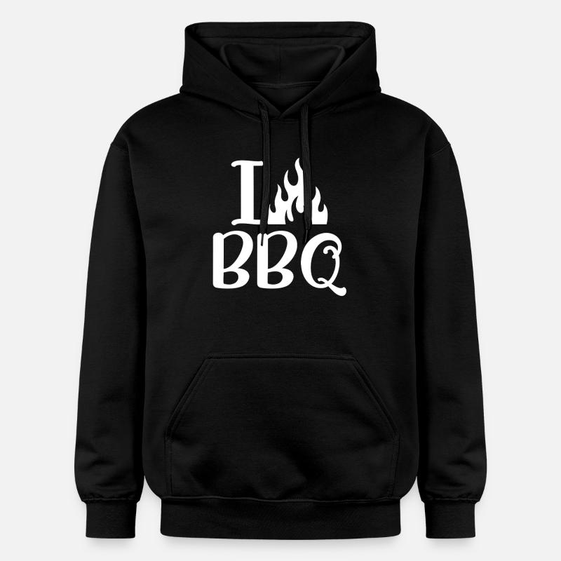 Cadeaux BBQ, Cadeaux BBQ - Sweat à capuche Softstyle® Gildan Unisexe - noir