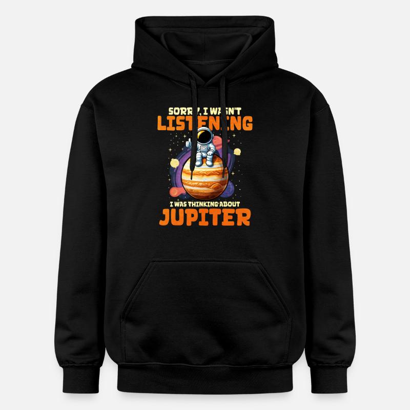 Jupiter - Sweat à capuche Softstyle® Gildan Unisexe - noir