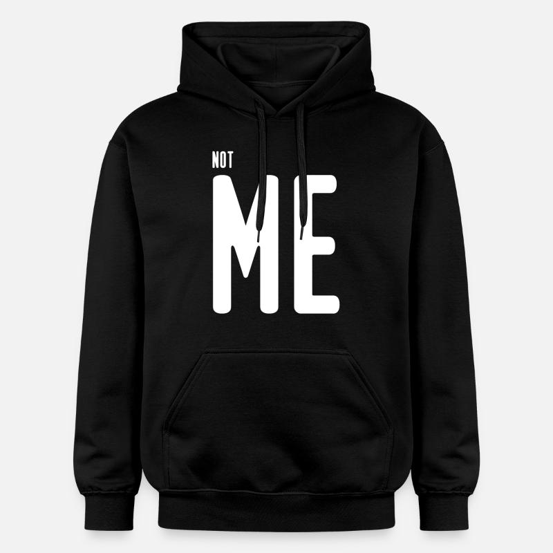 NOT ME - Sweat à capuche Softstyle® Gildan Unisexe - noir