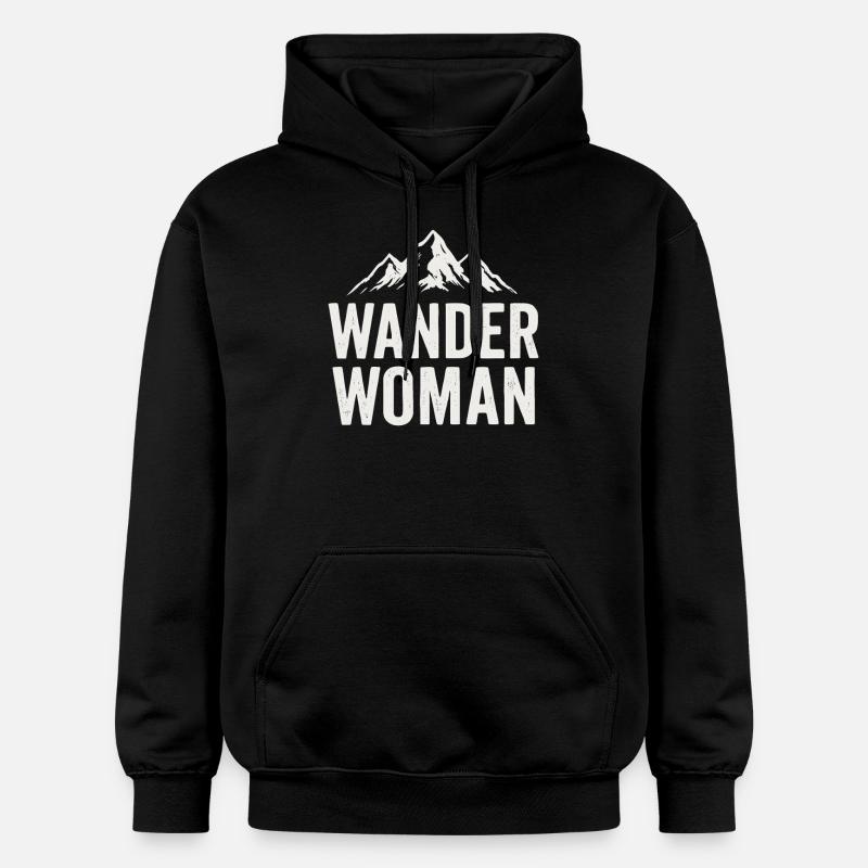 Femme errante - Sweat à capuche Softstyle® Gildan Unisexe - noir