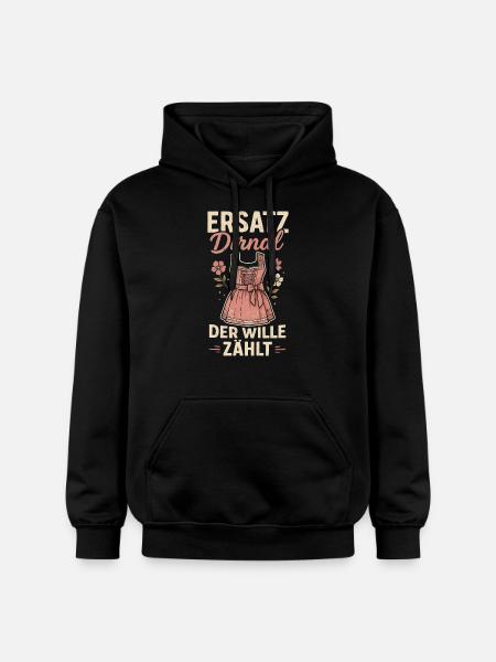 Replacement Dirndl – The Will Counts - Gildan Unisex Softstyle® Midweight Hoodie - black