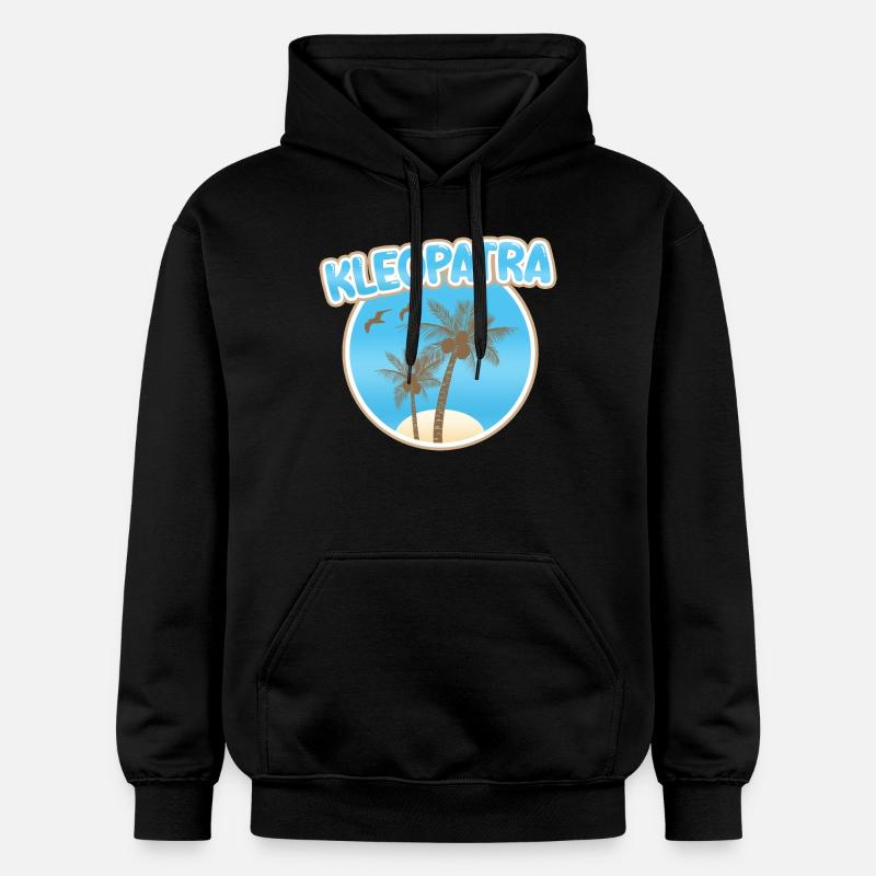 Cadeau pour Cléopâtre - Sweat à capuche Softstyle® Gildan Unisexe - noir
