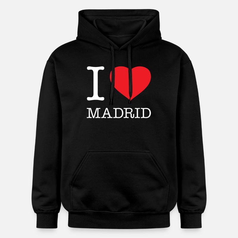 J’ADORE MADRID - Sweat à capuche Softstyle® Gildan Unisexe - noir