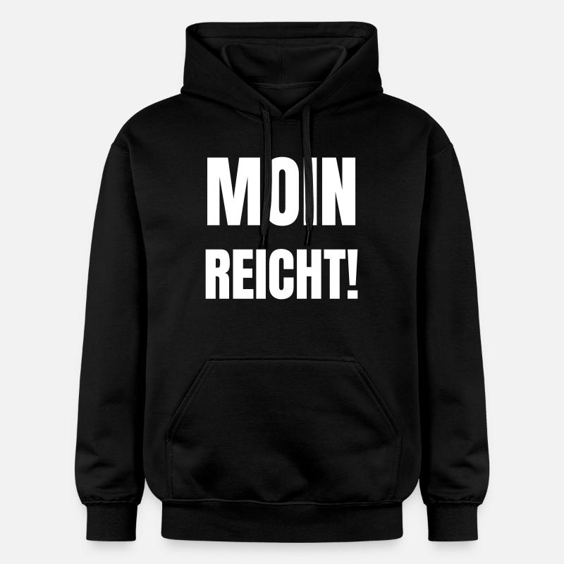 Moin suffit ! - Sweat à capuche Softstyle® Gildan Unisexe - noir