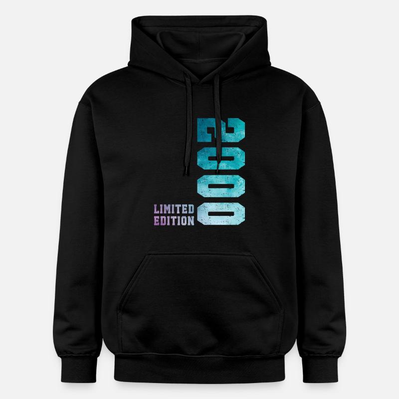 2000 Édition Limitée 26 ans anniversaire - Sweat à capuche Softstyle® Gildan Unisexe - noir