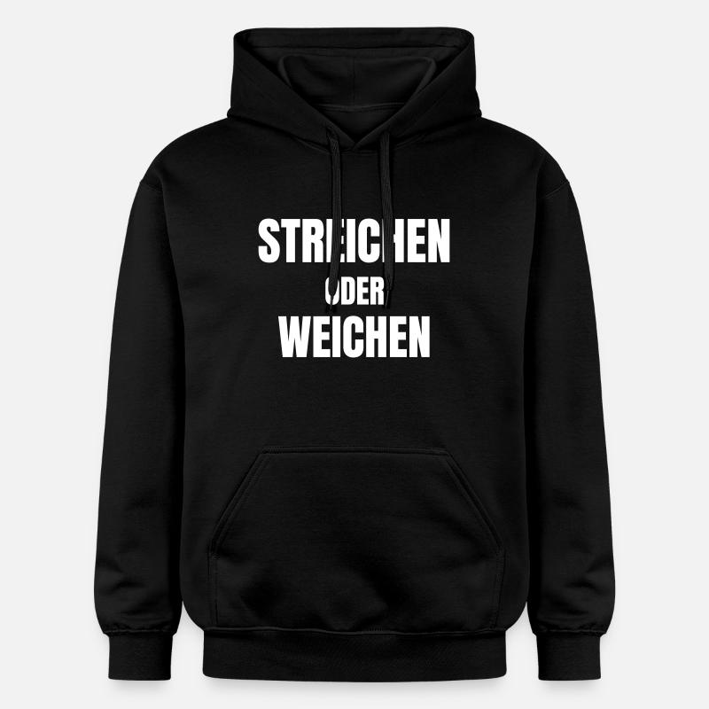 Steichen oder weichen ! - Sweat à capuche Softstyle® Gildan Unisexe - noir