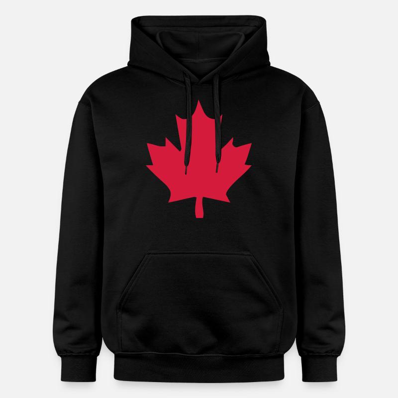 canadablatt - Gildan Unisex Softstyle® Midweight Hoodie - Schwarz