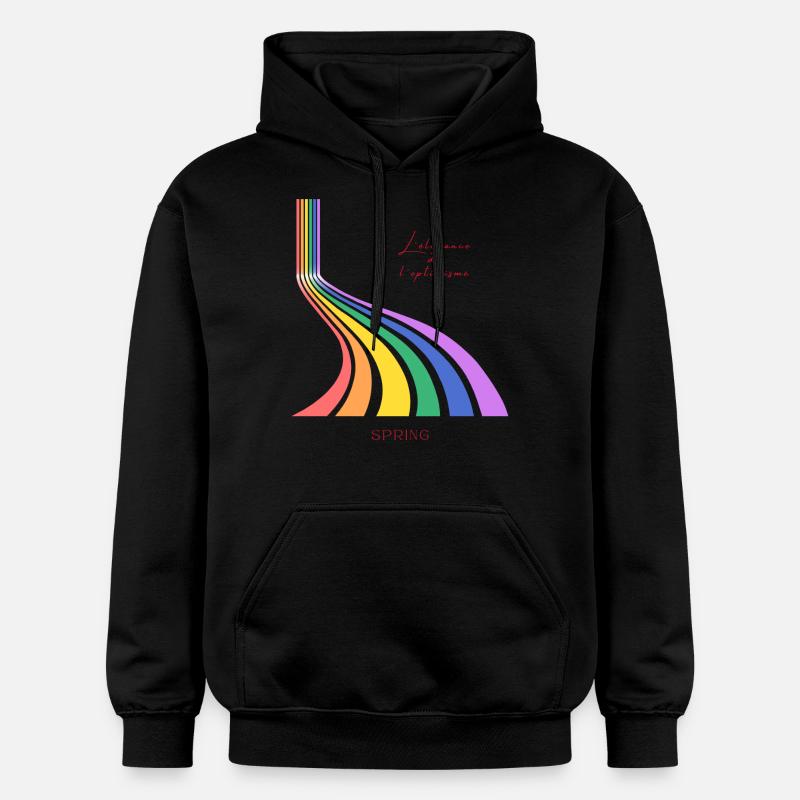 Spring 1 - Sweat à capuche Softstyle® Gildan Unisexe - noir