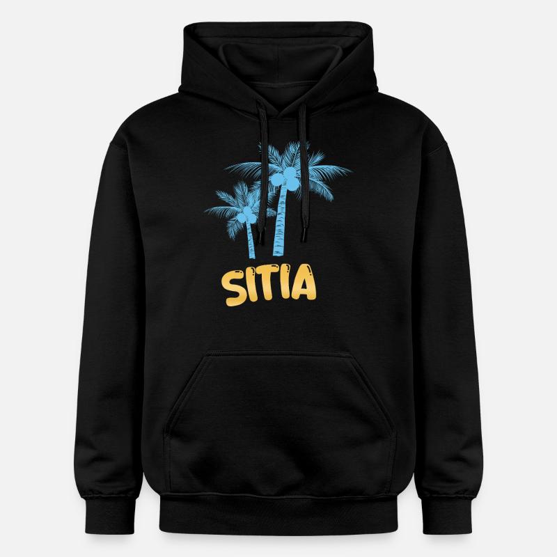 Sitia - Gildan Unisex Softstyle® Midweight Hoodie - Schwarz
