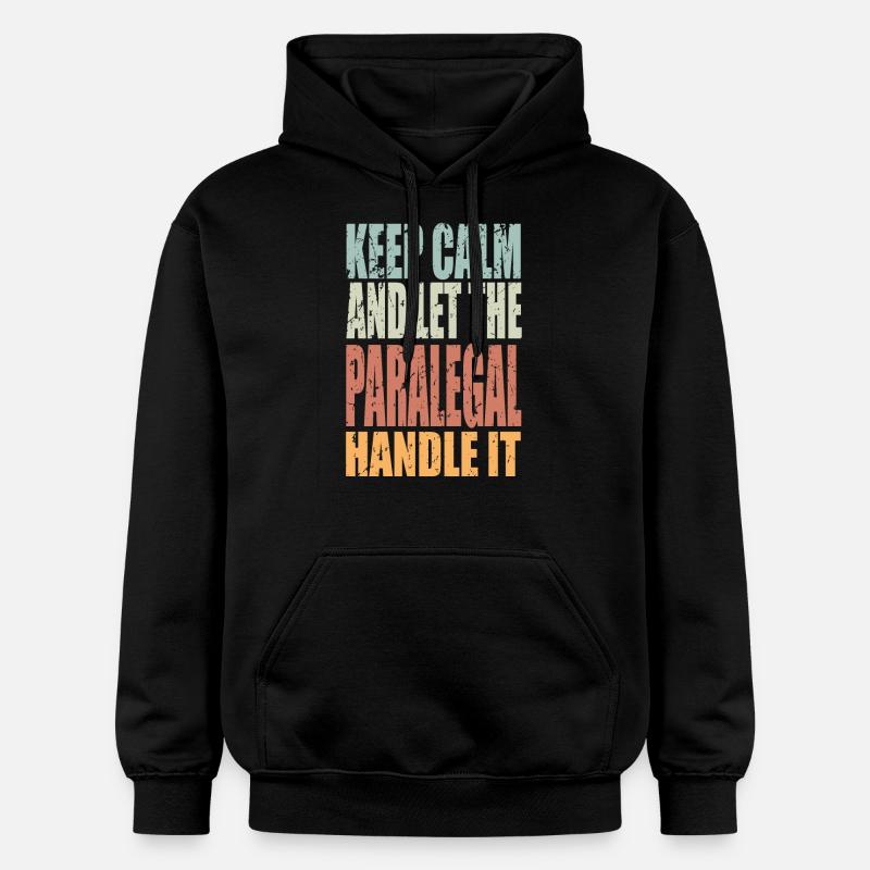 Verdict du parajuriste Keep Calm - Sweat à capuche Softstyle® Gildan Unisexe - noir