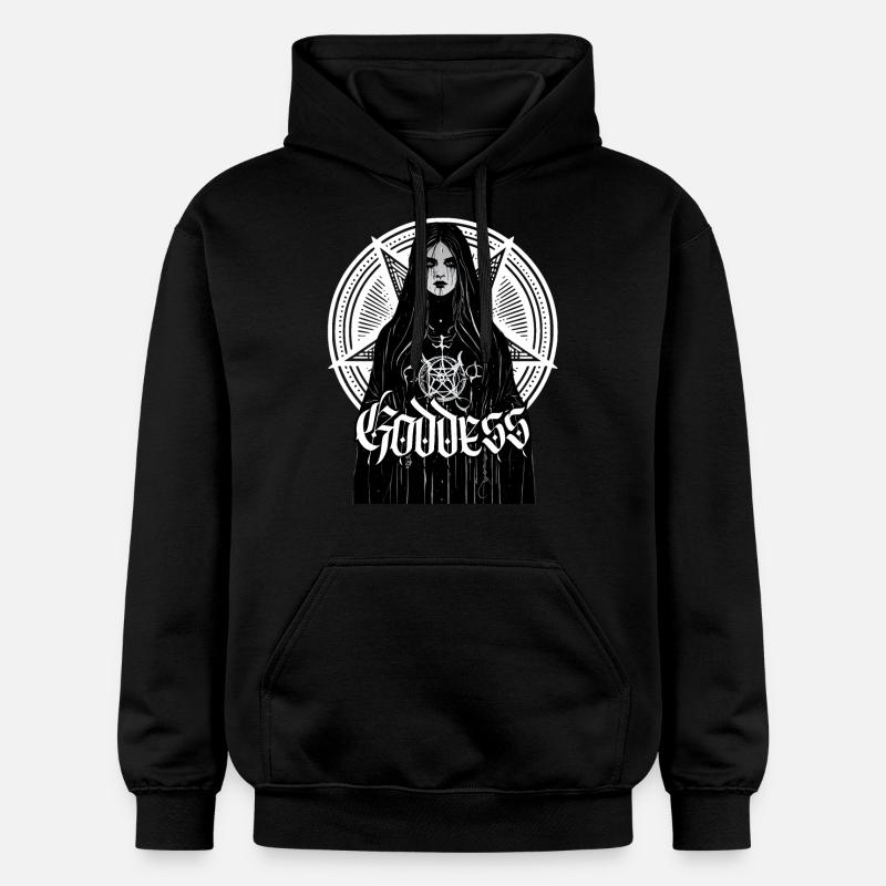 Princesse de l’enfer - Sweat à capuche Softstyle® Gildan Unisexe - noir