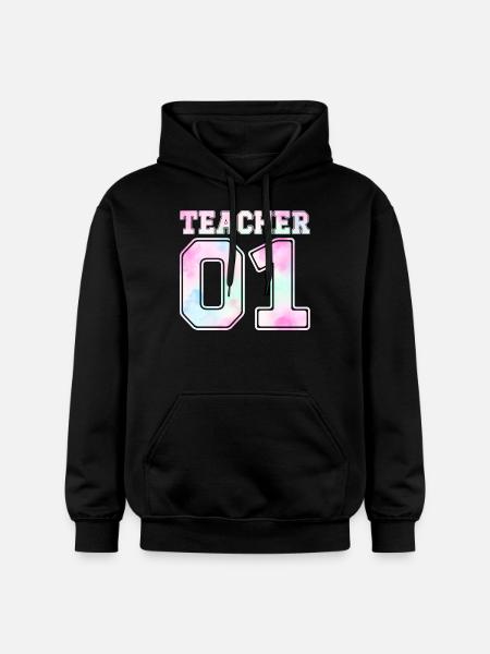 enseignant 01 - Sweat à capuche Softstyle® Gildan Unisexe - noir