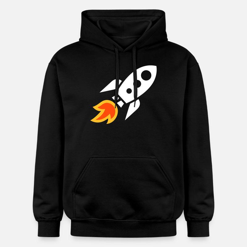 Fusée - Sweat à capuche Softstyle® Gildan Unisexe - noir