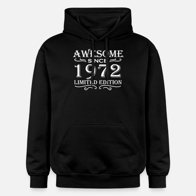 1972 - Né en 1972 - Sweat à capuche Softstyle® Gildan Unisexe - noir