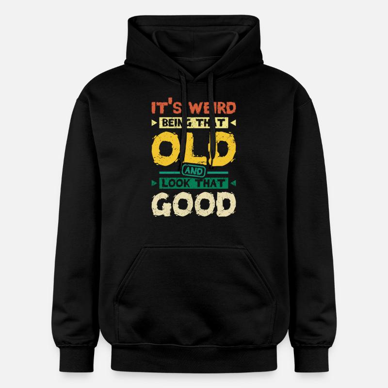 I'm that grumpy old man - Gildan Unisex Softstyle® Midweight Hoodie - Schwarz