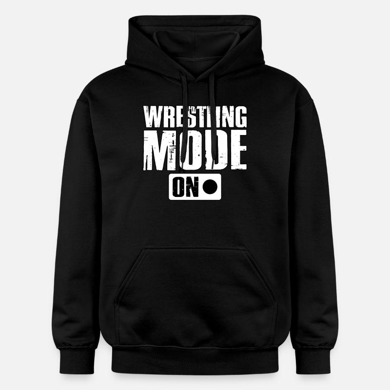 Mode Lutte activé - Sweat à capuche Softstyle® Gildan Unisexe - noir