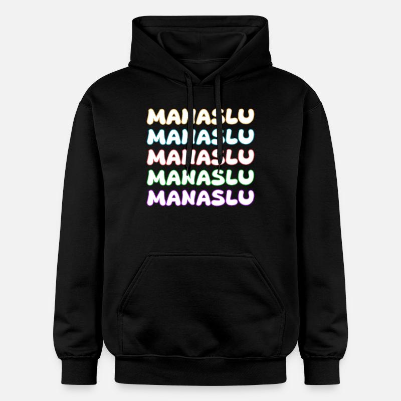 Ascension du Manaslu - Sweat à capuche Softstyle® Gildan Unisexe - noir