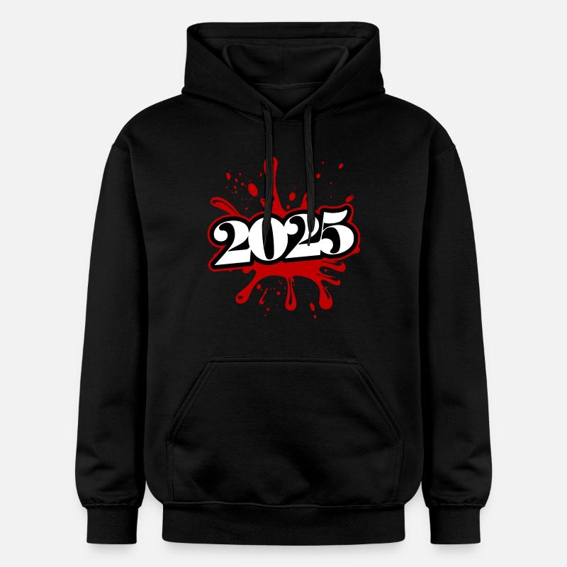 Blobs de 2025 - Sweat à capuche Softstyle® Gildan Unisexe - noir