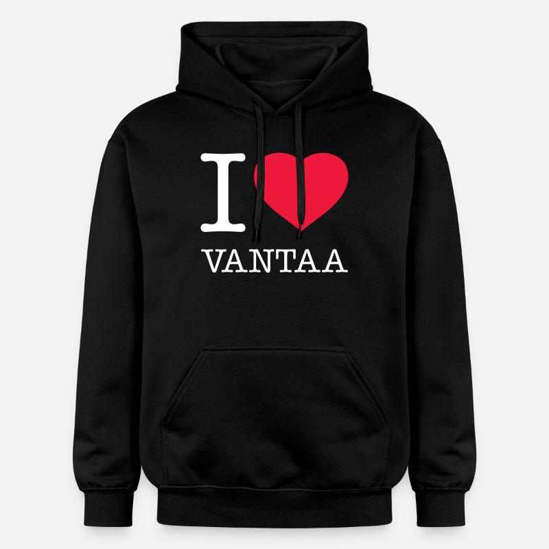 J’ADORE VANTAA - Sweat à capuche Softstyle® Gildan Unisexe - noir