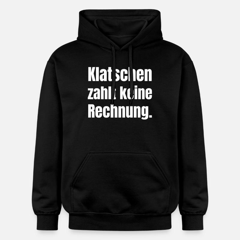 Clapping doesn't pay a bill - Gildan Unisex Softstyle® Midweight Hoodie - black