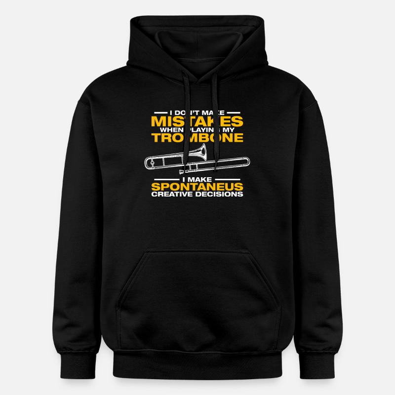 Trombone spontané Tromboniste Tromboniste - Sweat à capuche Softstyle® Gildan Unisexe - noir