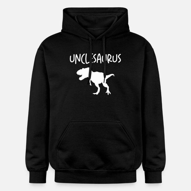 Oncle T-Rex - Sweat à capuche Softstyle® Gildan Unisexe - noir
