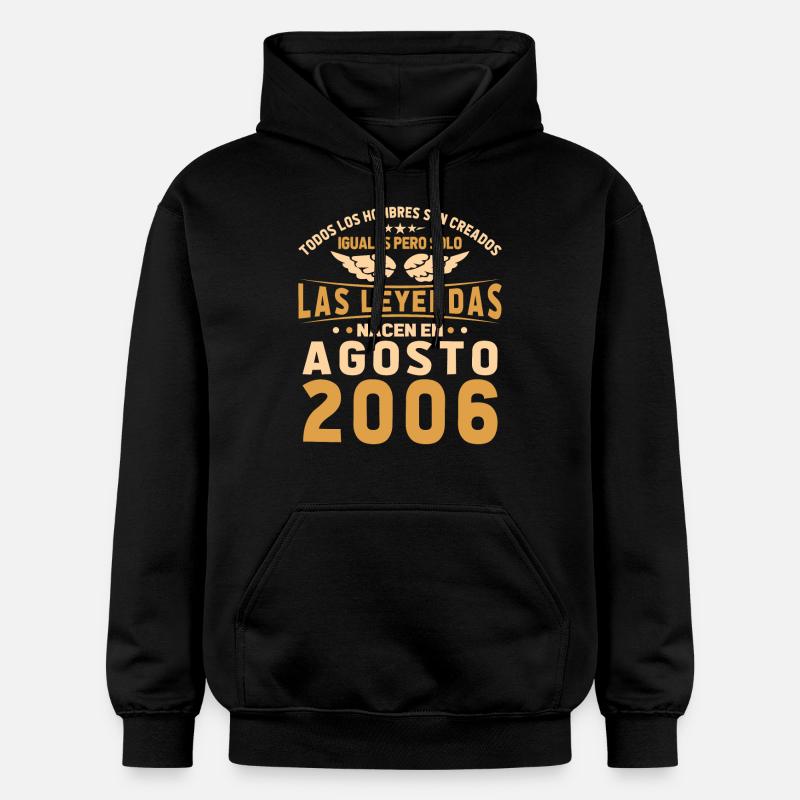 Les Légendes Août 2006 - Sweat à capuche Softstyle® Gildan Unisexe - noir