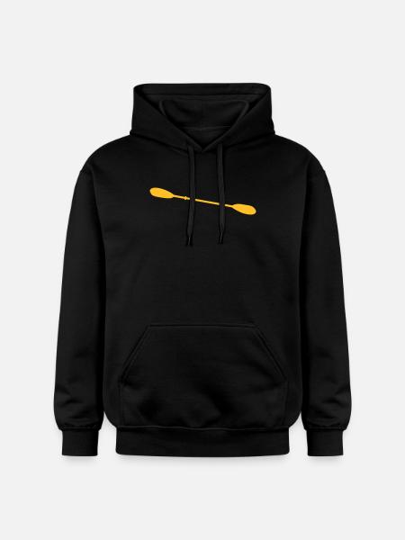 kayaking - Gildan Unisex Softstyle® Midweight Hoodie - black