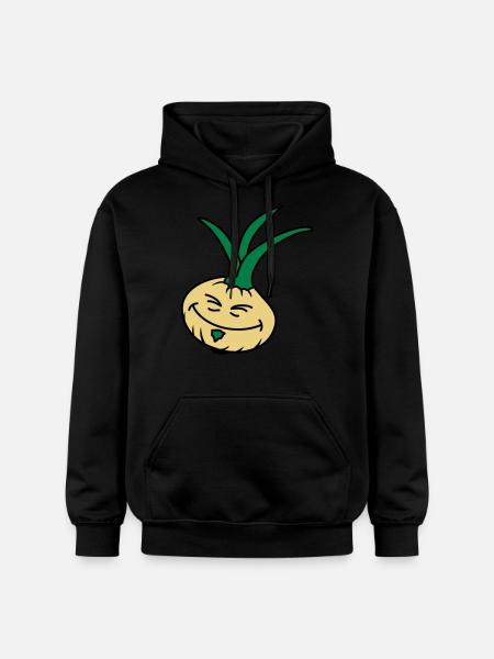 Funny Onion - Gildan Unisex Softstyle® Midweight Hoodie - Schwarz