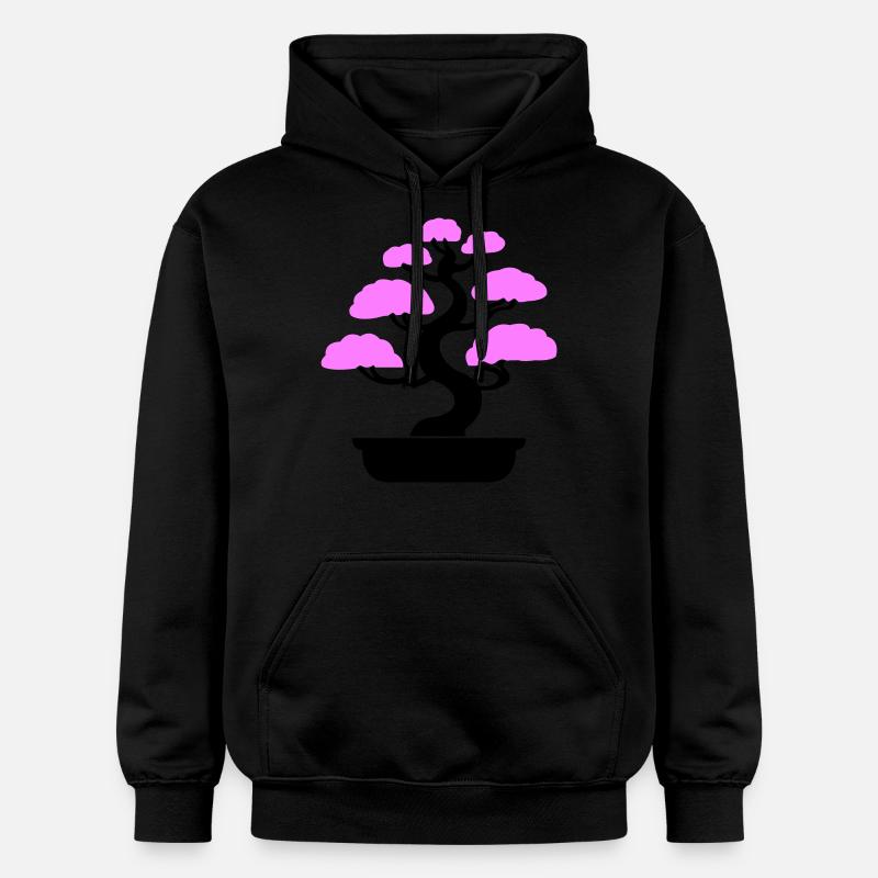 Bonsaï Arbre - Sweat à capuche Softstyle® Gildan Unisexe - noir