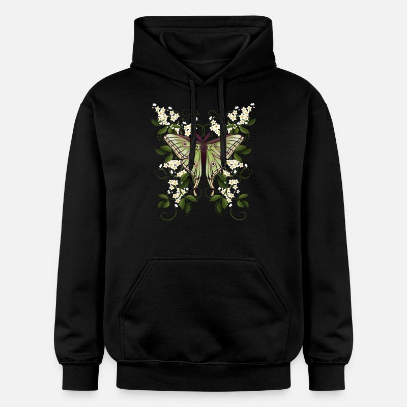 papillon papillon papillon papillon - Sweat à capuche Softstyle® Gildan Unisexe - noir