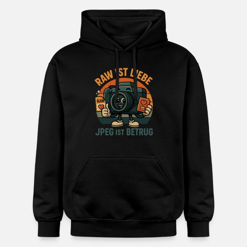 L’original, c’est l’amour - Sweat à capuche Softstyle® Gildan Unisexe - noir
