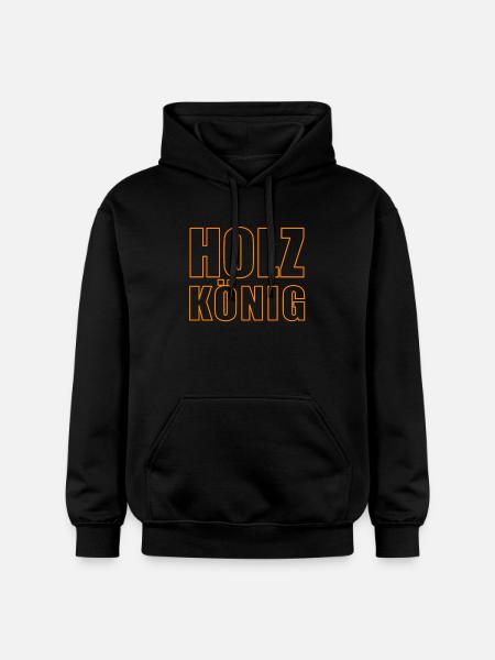 HOLZ KÖNIG - Gildan Unisex Softstyle® Midweight Hoodie - Schwarz